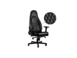 noblechairs Gaming-Stuhl ICON Echtleder Schwarz