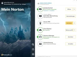 Norton Norton 360 for Gamers ESD, Vollversion, 3 PC, 1 Jahr