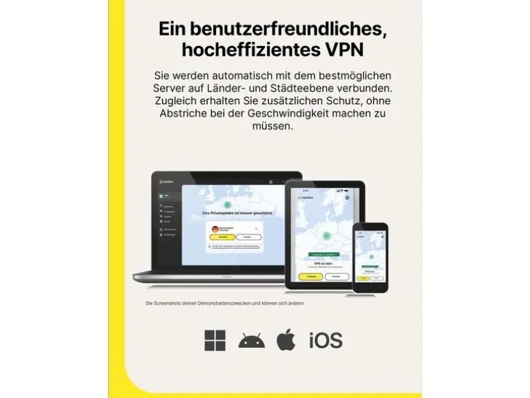 Norton VPN Standard ESD, Vollversion, 1 PC, 1Jahr