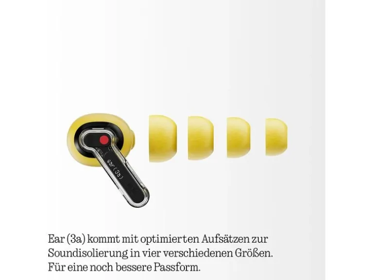 Nothing Ear True Wireless In-Ear-Kopfhörer Ear (3a) Gelb