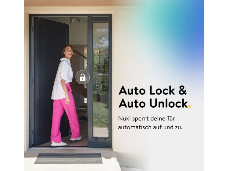 NUKI Smart Lock GO CH-Zylinder (5th Gen) Weiss