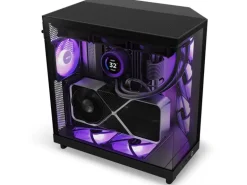NZXT PC-Gehäuse H6 RGB Flow Schwarz