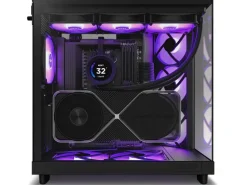 NZXT PC-Gehäuse H6 RGB Flow Schwarz