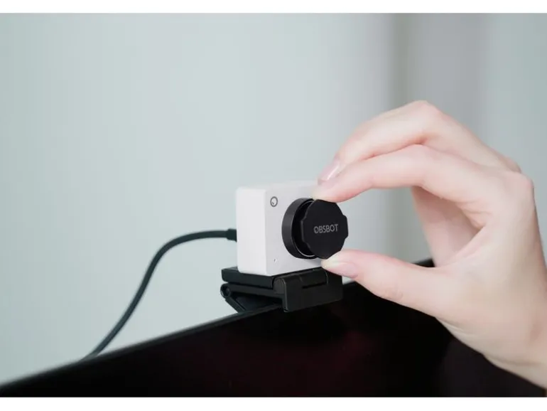 Obsbot USB Kamera Meet 2 AI Powered, 4K 30 fps, Cloud White