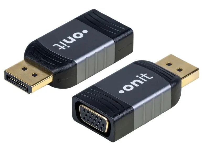 onit Adapter DisplayPort - VGA, 1 Stück