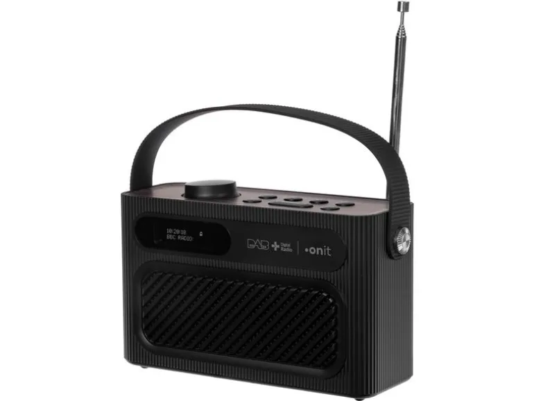 onit DAB+ Radio Amoroso Schwarz