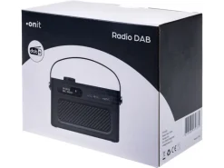 onit DAB+ Radio Amoroso Schwarz