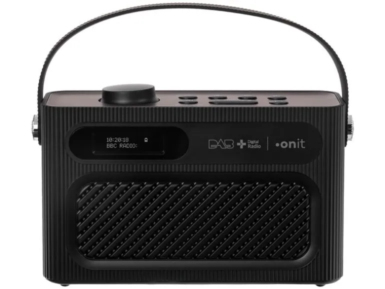 onit DAB+ Radio Amoroso Schwarz