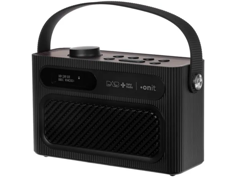 onit DAB+ Radio Amoroso Schwarz