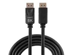 onit Kabel Basic DisplayPort - DisplayPort, 8K/60Hz, 1 m