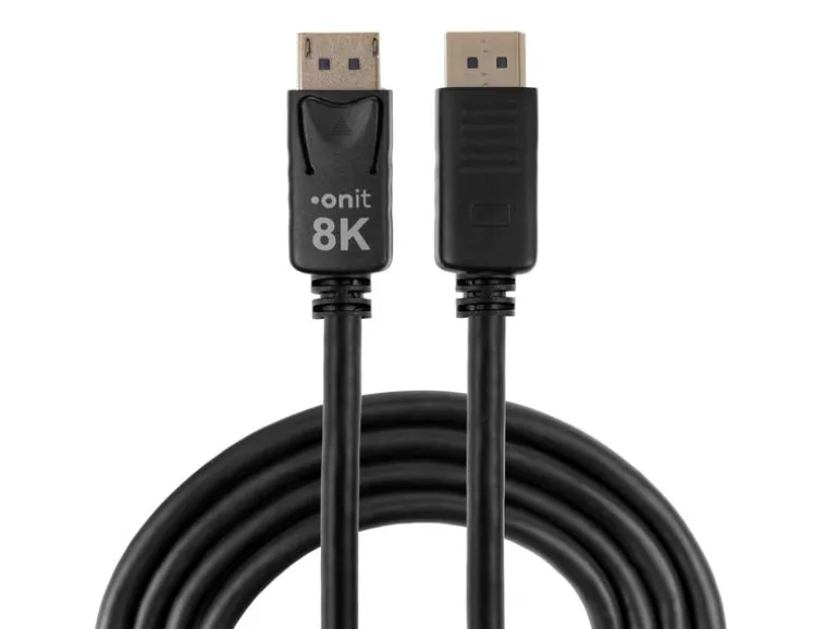 onit Kabel Basic DisplayPort - DisplayPort, 8K/60Hz, 1.5 m