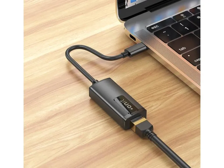 onit Netzwerk-Adapter USB-C – RJ45 Gigabit-LAN