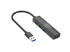 onit USB-A-Hub 3A1RJ45 USB Typ-A