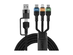 onit USB 2.0-Kabel USB-A/USB-C - Lightning/USB-C/Micro-USB B