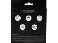 onit USB 2.0-Kabel USB-C - Lightning/Micro-USB B/2x USB-C 1.2 m