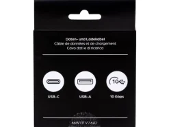 onit USB 3.1-Kabel 66 W, USB-A - USB-C, 0.5 m, Weiss