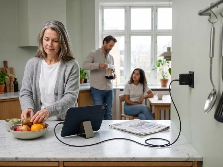 onit USB-Wandladegerät Triple 2C1A 45 W GaN Schwarz