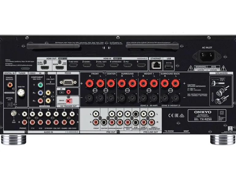 Onkyo AV-Receiver TX-RZ50 Schwarz