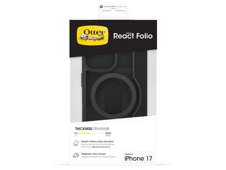 Otterbox Book Cover React Folio MagSafe iPhone 17