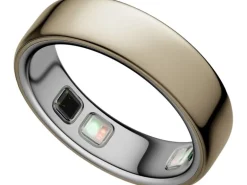 Oura Ring 5 Titan Gold Grösse 8
