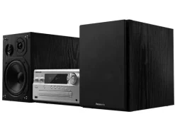 Panasonic Micro-HiFi Anlage SC-PMX802E Schwarz/Silber
