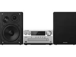 Panasonic Micro-HiFi Anlage SC-PMX802E Schwarz/Silber