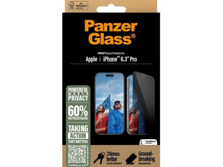 Panzerglass Displayschutz Ultra Wide Fit Privacy iPhone 16 Pro
