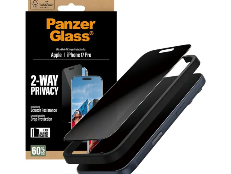 Panzerglass Displayschutz 2-Way Privacy iPhone 17 Pro