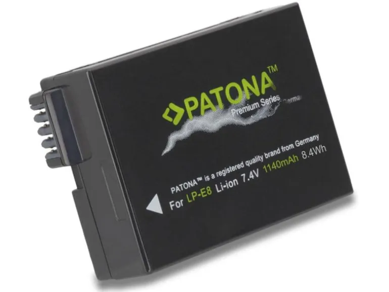 Patona Digitalkamera-Akku Premium LP-E8