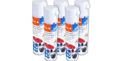 Peach Druckluftreiniger Spray PA100 400 ml, 5er Pack