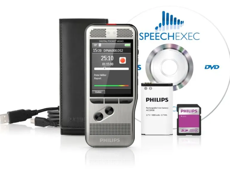 Philips Diktiergerät Digital Pocket Memo DPM6000