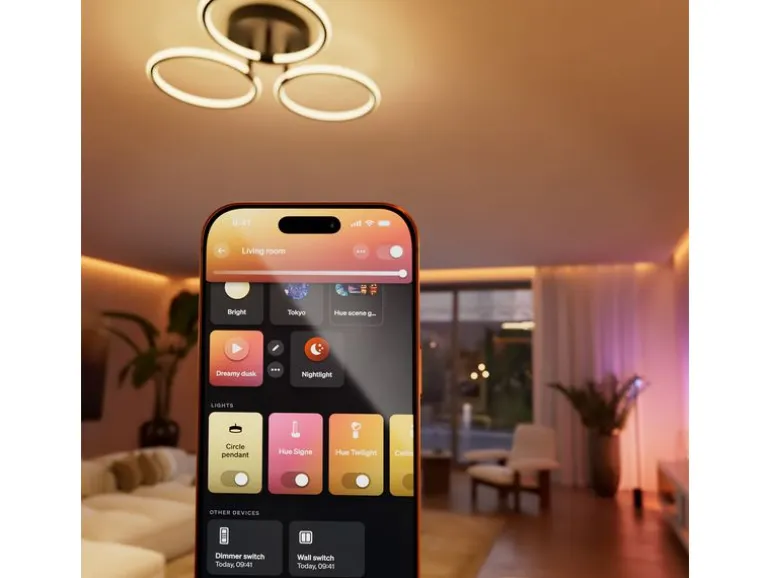 Philips Hue Wandschaltermodul NC 6A 2-Kanal weiss