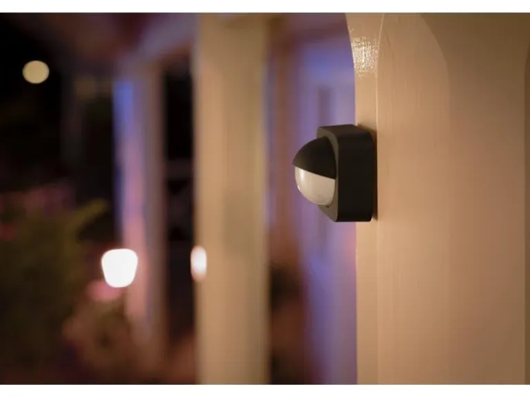 Philips Hue Zubehör Outdoor Sensor Schwarz