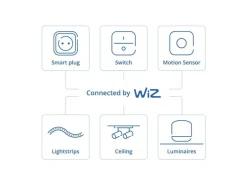 Philips PHI dial switch Weiss Plastik