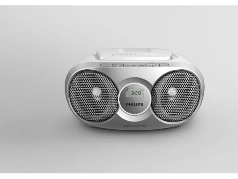 Philips Radio/CD-Player AZ215 Silber