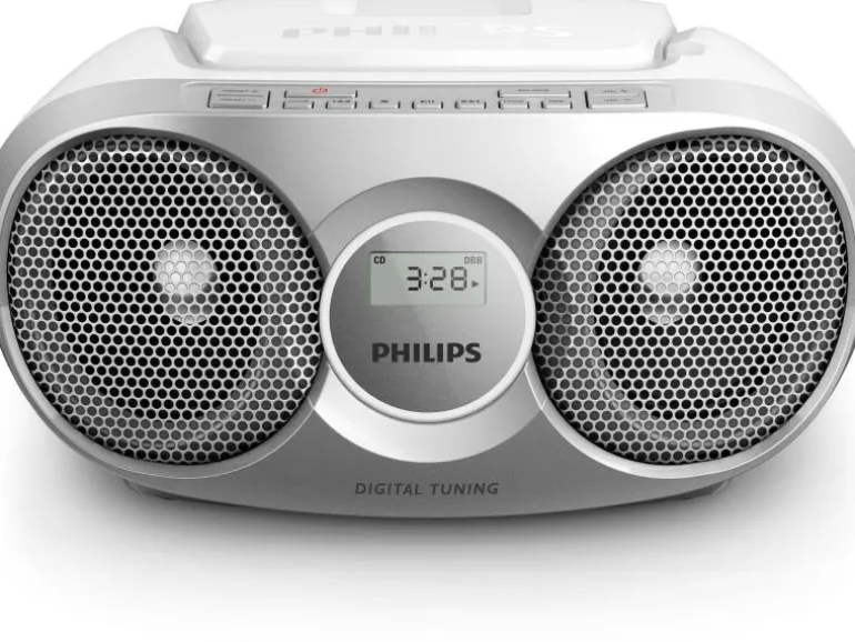 Philips Radio/CD-Player AZ215 Silber