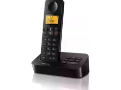 Philips Schnurlostelefon D2651B Schwarz