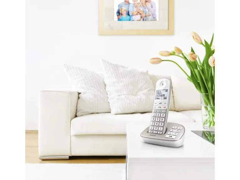 Philips Schnurlostelefon XL4951S Weiss
