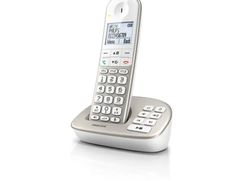 Philips Schnurlostelefon XL4951S Weiss