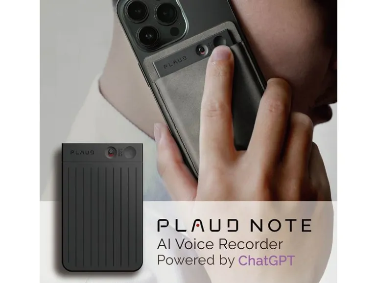 Plaud Diktiergerät Note AI Voice Recorder Gold