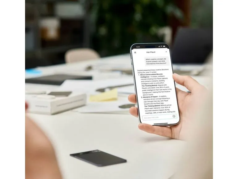 Plaud Diktiergerät Note Pro Silber