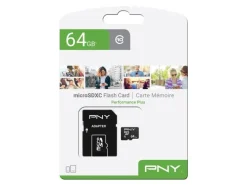 PNY microSDXC-Karte Performance Plus 64 GB
