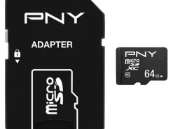 PNY microSDXC-Karte Performance Plus 64 GB