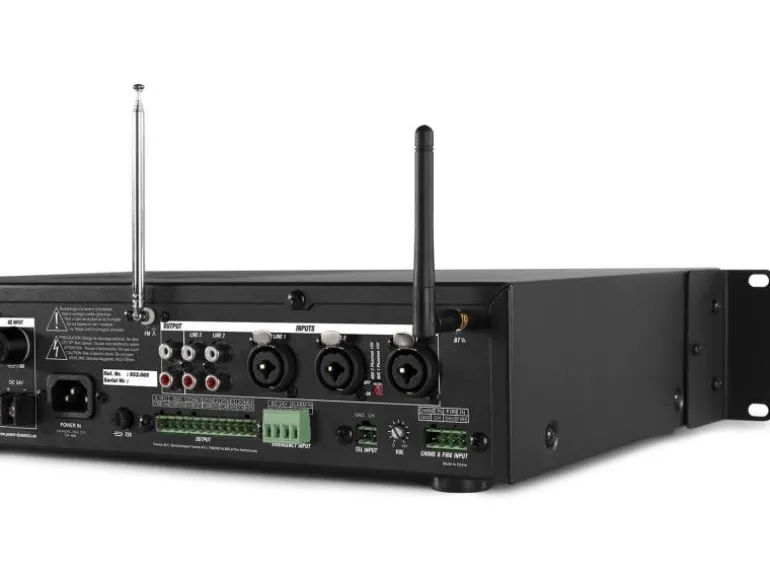 Power Dynamics Verstärker Pro PDV120 MP3 4-Zonen Mischer