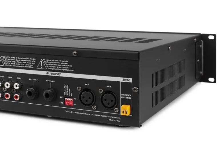 Power Dynamics Verstärker Pro PRM360 4-Zonen Mischer