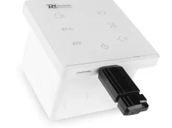 Power Dynamics Verstärker Pro Powerline A50W 2x 20W, Weiss