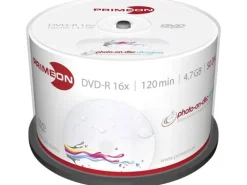 Primeon DVD-R 4.7 GB, Spindel (50 Stück)