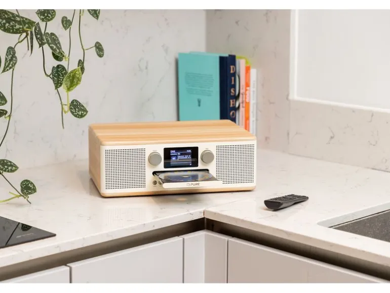 Pure DAB+ Radio Classic C-D6 Eiche/Weiss