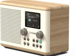 Pure DAB+ Radio Classic H4 Eiche/Weiss