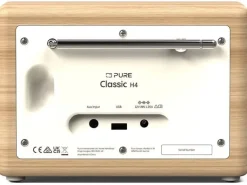 Pure DAB+ Radio Classic H4 Eiche/Weiss
